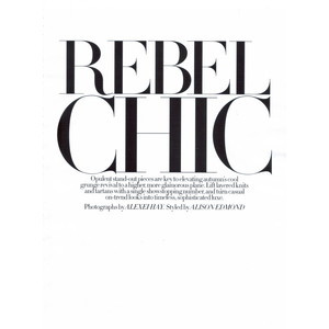 modelcouture: Jeisa Chiminazzo“Rebel Chic” Ph: Alexei