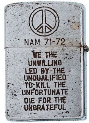 Shedding a light on the psyche of war: Zippo lighters from U.S. troops ...
