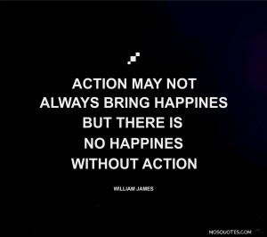Motivational – Action may not always bring happiness