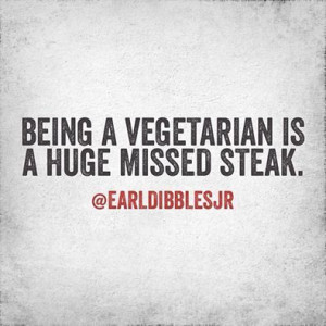 Being vegetarian is...