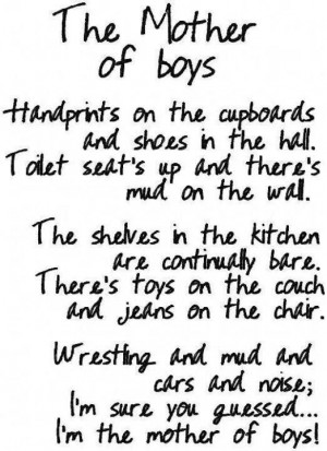 Mother of boys