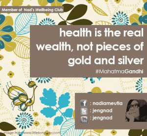 wealth #gandhi #health #quote #motivasi: Wealth Gandhi, Health Quotes ...