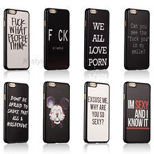 Cute Funny Joke Quotes Hard Back Case Skin Cover For Apple iphone4 4s ...
