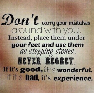 just a stepping stone