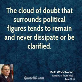 ... political figures tends to remain and never dissipate or be clarified