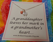 Grandma Quote Gift Keepsake From Gr anddaughter ...