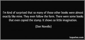 More Don Novello Quotes