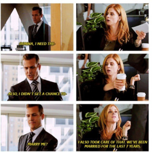 Donna and Harvey Suits