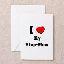 Step Mom Mother Greeting Cards
