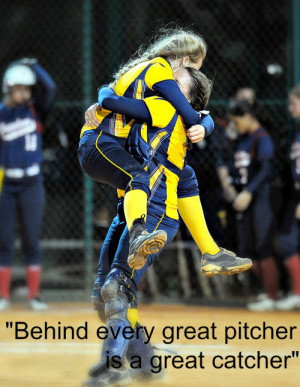 That inseparable bond between a pitcher and catcher >>>