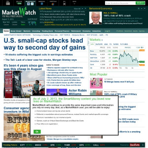 MarketWatch - Stock Market Quotes, Business News, Financial News