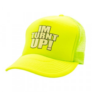 Im Turnt Up! Neon Tucker Hat in Pink Yellow Orange Going Neon Trucker ...