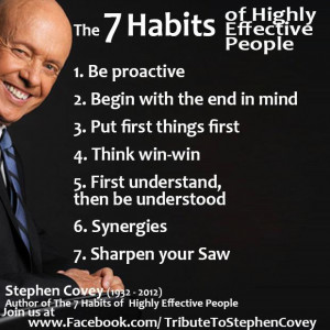 Tribute to Stephen Covey (1932-2012)
