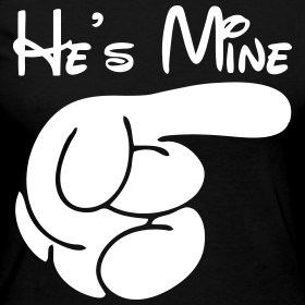 Design ~ He's Mine Long Sleeve Shirts