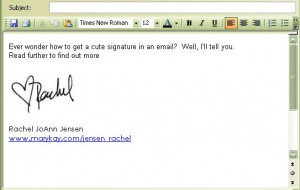 Email Signature