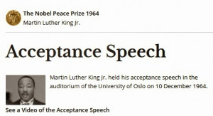 Martin Luther King Jr Nobel Peace Prize Facts Martin luther king jr ...