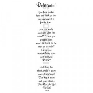 Retirement Quotes , Sayings about Retiring