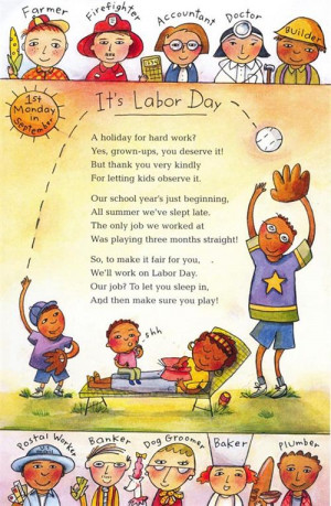 The Meaningful Time Rest With Family On It's Labor Day Poem.