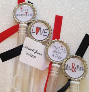 Wedding Bubble Favors by TotalBlissBoutique on Etsy, $1.75