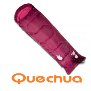 Quechua S10 Junior Pink Sleeping Bag Enlarged Preview