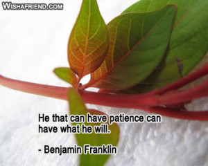 Patience Quotes For Myspace