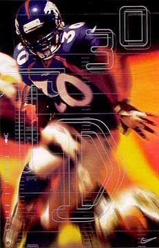 For the hell of it, other Broncos player posters: