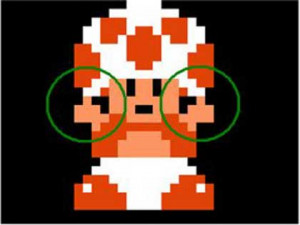 Toad is Flipping Us Off in Super Mario Bros