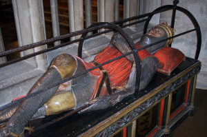 Tomb of Robert Curthose, William the Conqueror's eldest son.: England ...