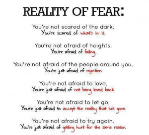 Great Commentary on Fear