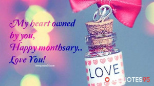 Monthsary Love Quotes