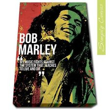 10084-BOB MARLEY MY MUSIC FIGHTS-Quotes Canvas Art Wall Print (A1 ...