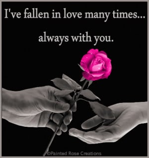 ve fallen in love many times