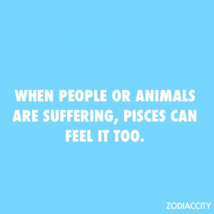 The compassionate heart of a Pisces...