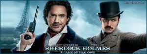 Sherlock Holmes Movie with Robert Downey Jr and Jude Law