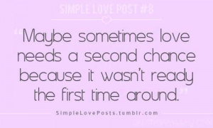 500 x 300 · 13 kB · jpeg, Second Chances Quotes Relationship