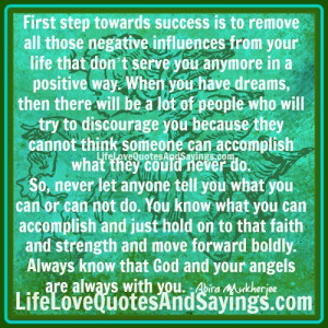 First Step Towards Success..