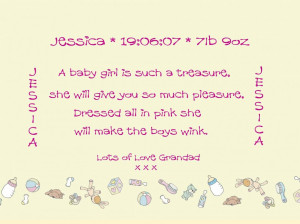 ... Quotes With Pictures: New Born Baby Girl Gift With Lily Rose Graphics