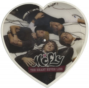 McFly The Heart Never Lies UK SHAPED PICTURE DISC 1749230
