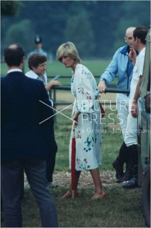 : Prince Charles & Princess Diana and Major Ronald Ferguson at Smith ...