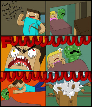 Funny Minecraft Comic #2