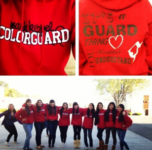 Color Guard Quotes For T Shirts Mkhs colorguard t-shirt photo