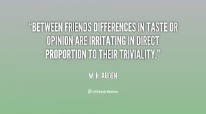 Quotes About Differences of Opinions