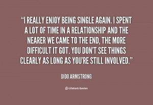 Quotes About Being Single Again