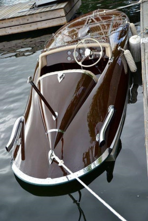 Awesome Vintage Car Boat - Image