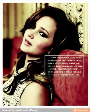 Jennifer Lawrence Silver Linings Playbook