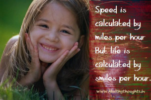 Speed is calculated by miles per hour
