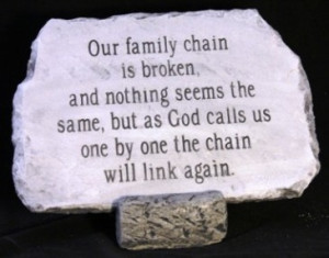 Our Family Chain Broken Quot