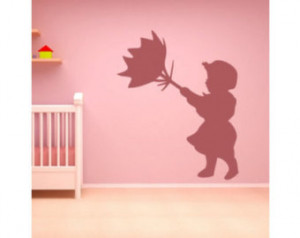 Mary Poppins Wall Stickers Wall Nursery Baby Girl Baby Boy Children ...