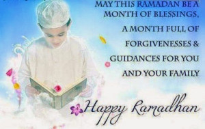 Ramadan Mubarak quotes And wishes For Facebook Cover HD Wallpaper Free