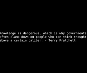 quotes terry pratchett knowledge government quote HD Wallpaper of ...